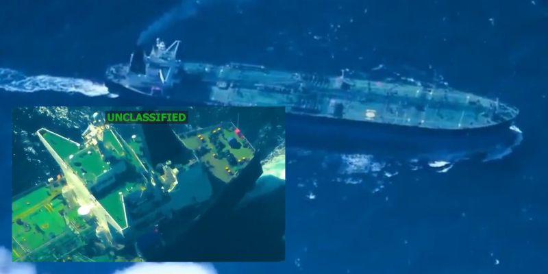 Fuerzas de EE. UU. interceptan buque petrolero en el Caribe