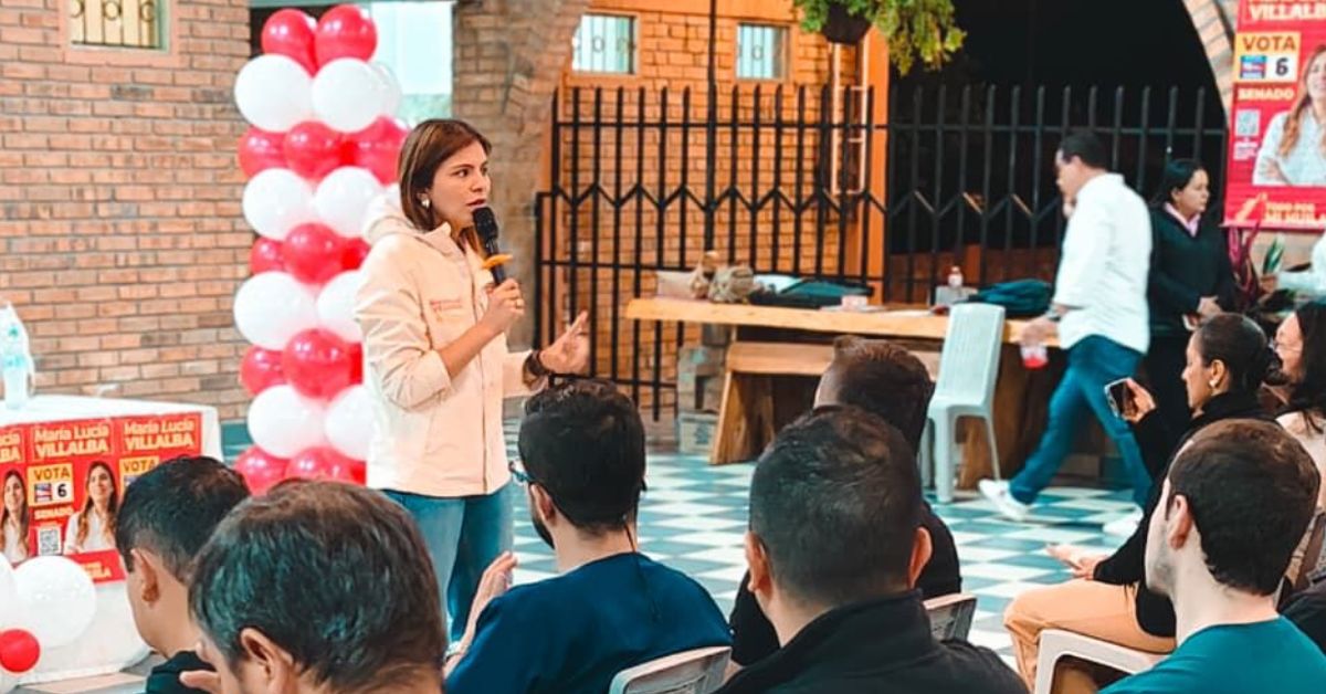 ¡María Lucía Villalba se tomó a Pitalito, corazón cafetero de Colombia!