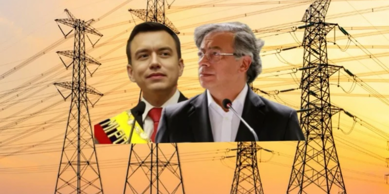 Desde las 6:00 p. m., Colombia suspende venta de energía a Ecuador