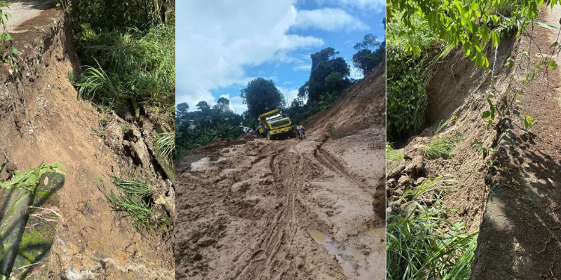 Crecientes y deslizamientos por lluvias mantienen en alerta a municipios del Huila