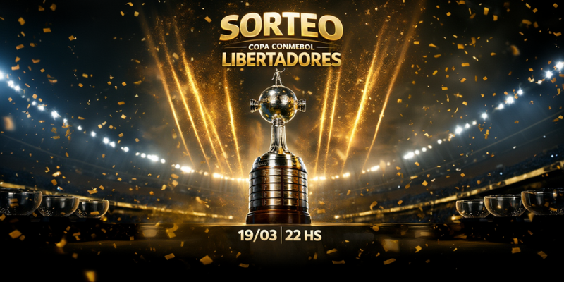 Copa Libertadores 2026: Todo listo para el sorteo de la fase de grupos