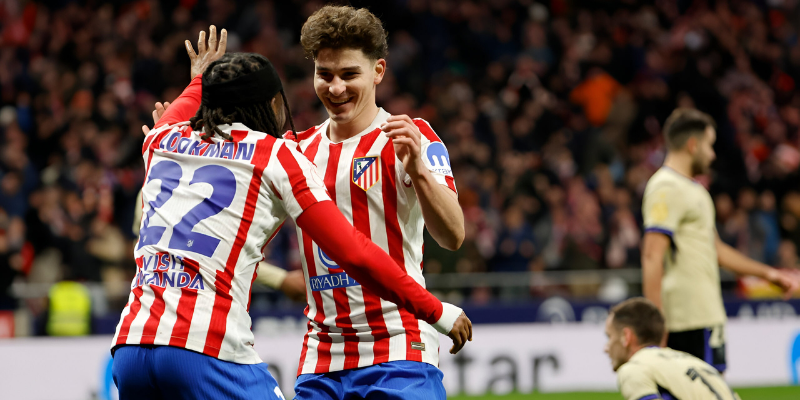 Festival del Atleti: Humilla al Barça en la ida de Copa del Rey