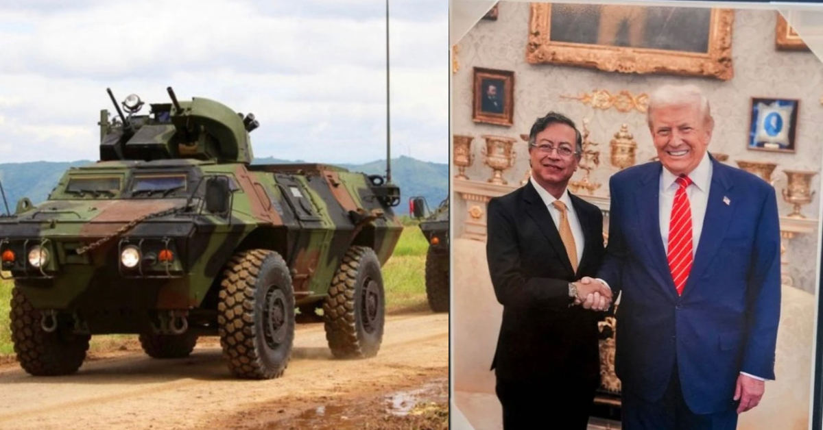 EE. UU. ENTREGA 11 VEHÍCULOS BLINDADOS AL EJÉRCITO COLOMBIANO
