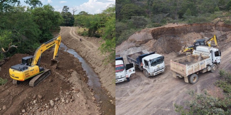 Gobernador Villalba despliega maquinaria en 9 municipios del Huila