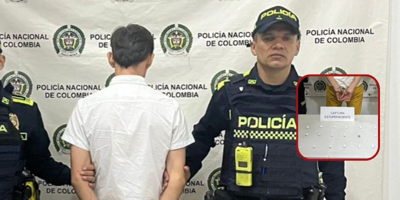 Capturan a hombre con 28 envolturas de bazuco en Rivera