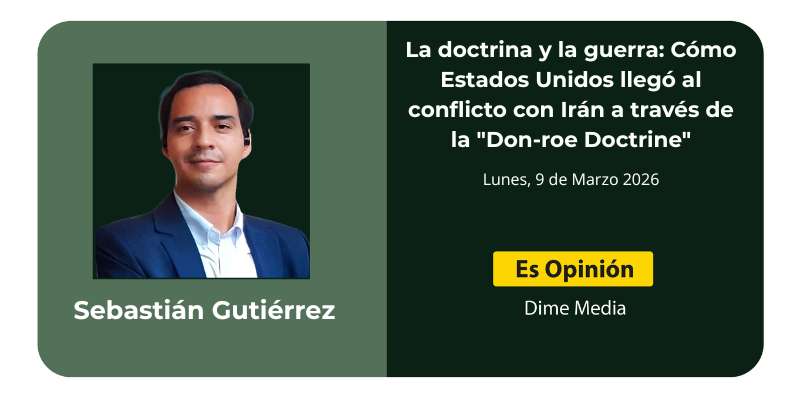 La doctrina y la guerra: Cómo Estados Unidos llegó al conflicto con Irán a través de la "Don-roe Doctrine"
