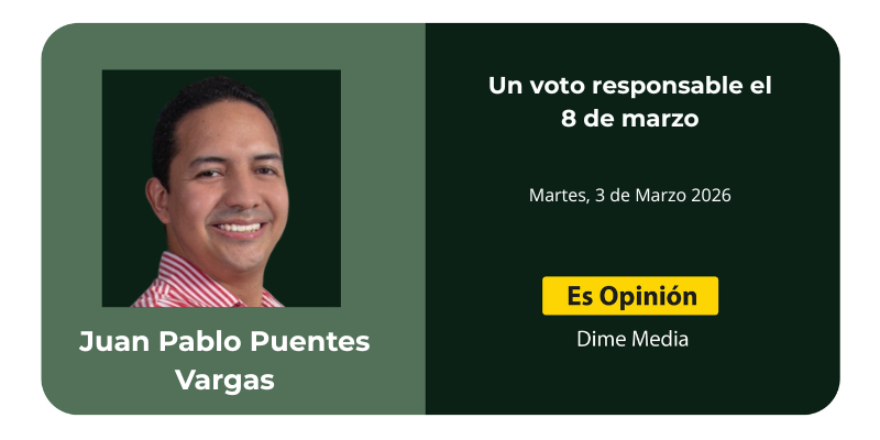 Un voto responsable el 8 de marzo