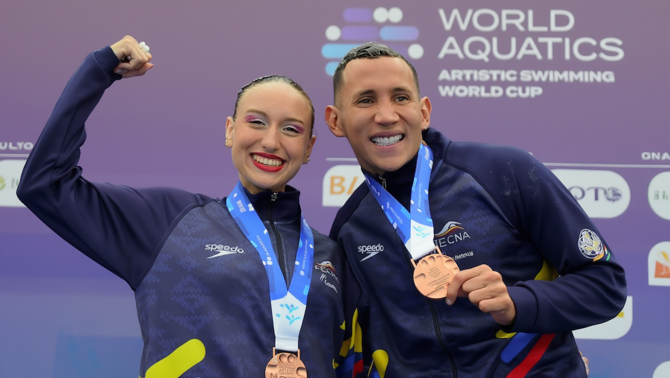 Minante y Sánchez hacen historia con bronce en Copa Mundo París
