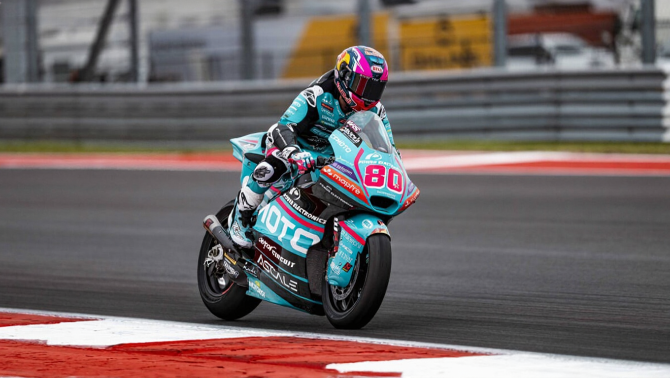 David Alonso roza el podio en el Gran Premio de las Américas