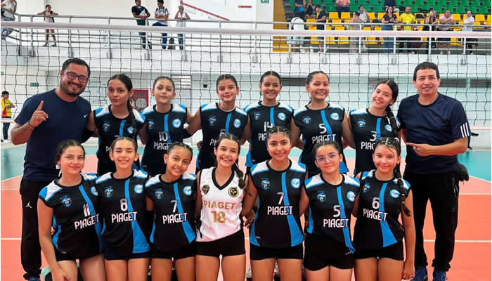 Equipo Piaget del Huila compite en la III Copa Internacional de Voleibol en Yopal