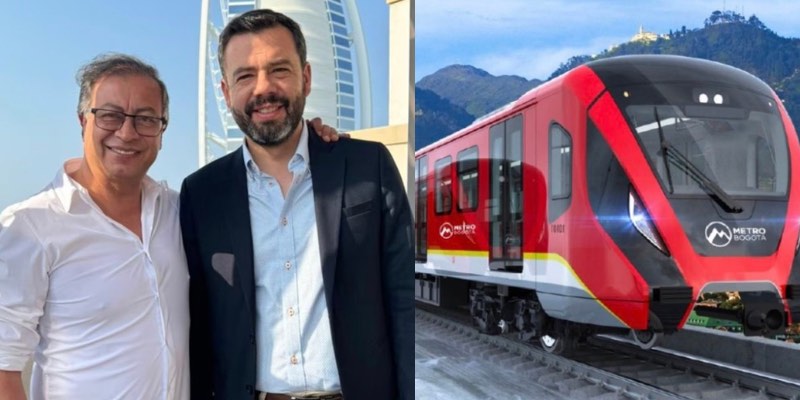 Galán invita a Petro a montar en el metro de Bogotá: “Escoja usted la fecha”
