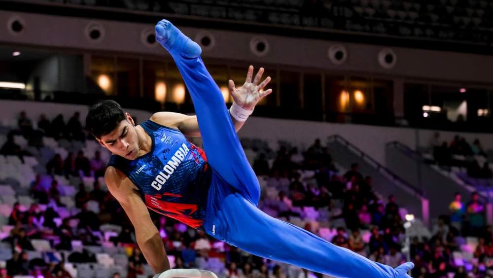 Ángel Barajas, oro mundial en gimnasia: orgullo colombiano