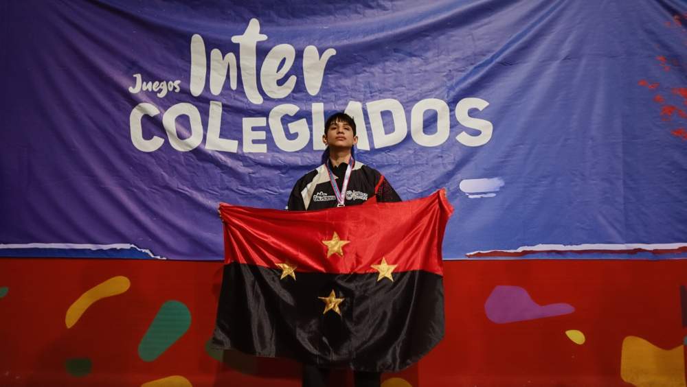 José Joel Gómez, campeón nacional de karate