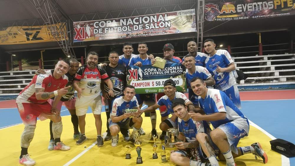 Faraones de Pitalito campeón nacional de fútbol de salón