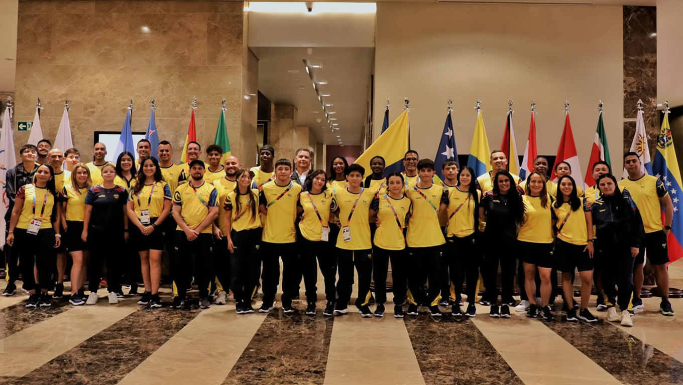 Avanza la llegada de la delegación colombiana a los IV Juegos Suramericanos de la Juventud.
