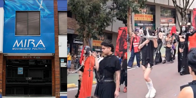 Partido MIRA se pronuncia por protesta que afectó culto en Bogotá