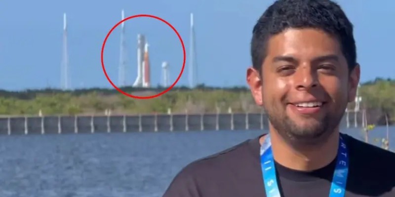 Divulgador científico colombiano presenció histórico lanzamiento de Artemis II