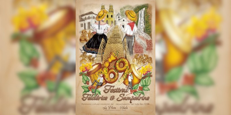 Elegido el afiche oficial del 69 Festival Folclórico y Sampedrino en La Plata