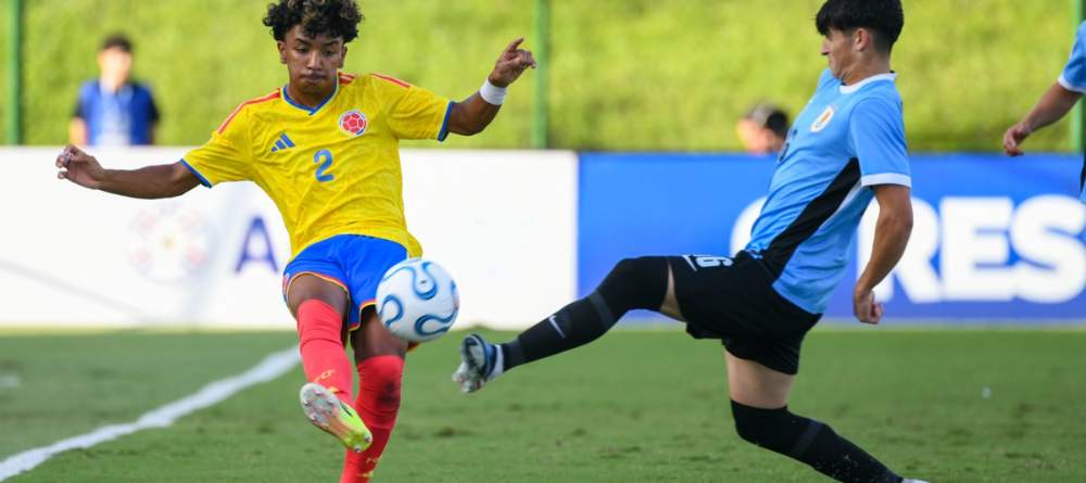 Selección Colombia Sub-17 cae 2-0 ante Uruguay pero se mantiene en puestos de clasificación