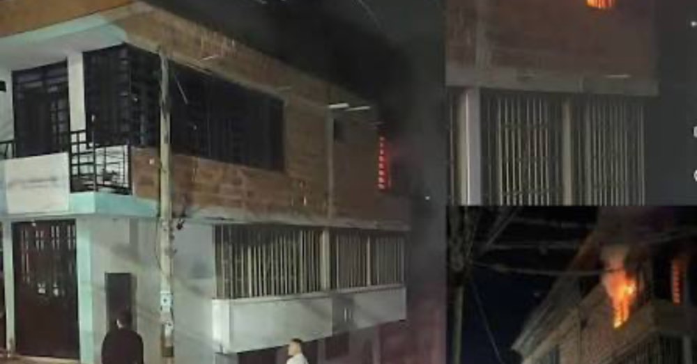 Emergencia en Acevedo: incendio en sede de la Registraduría es controlado por bomberos