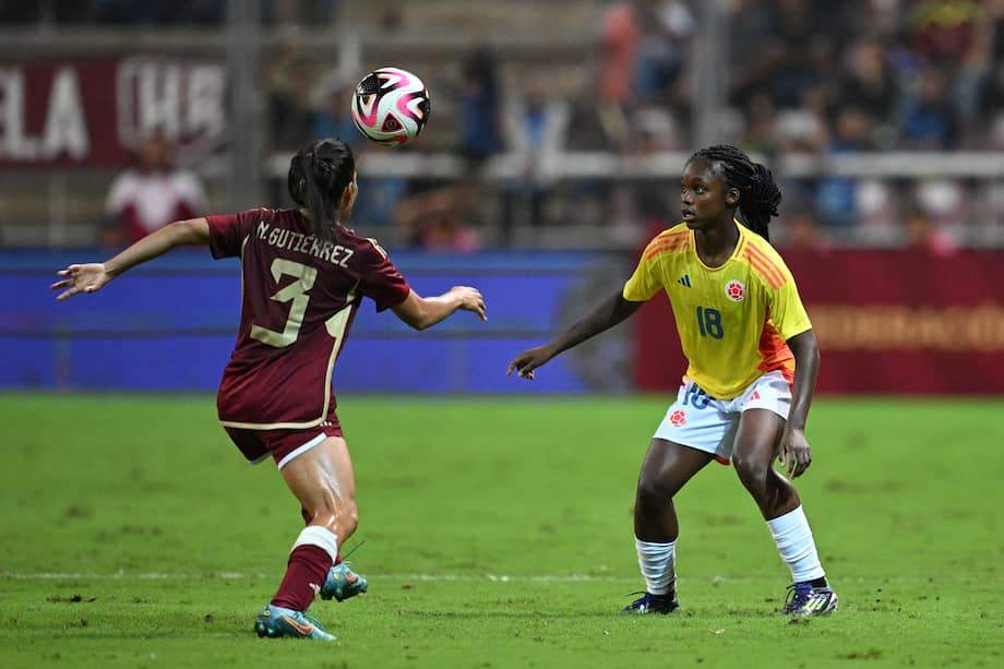 Selección Colombia Femenina derrota 2-1 a Venezuela en la Liga de Naciones de la Conmebol