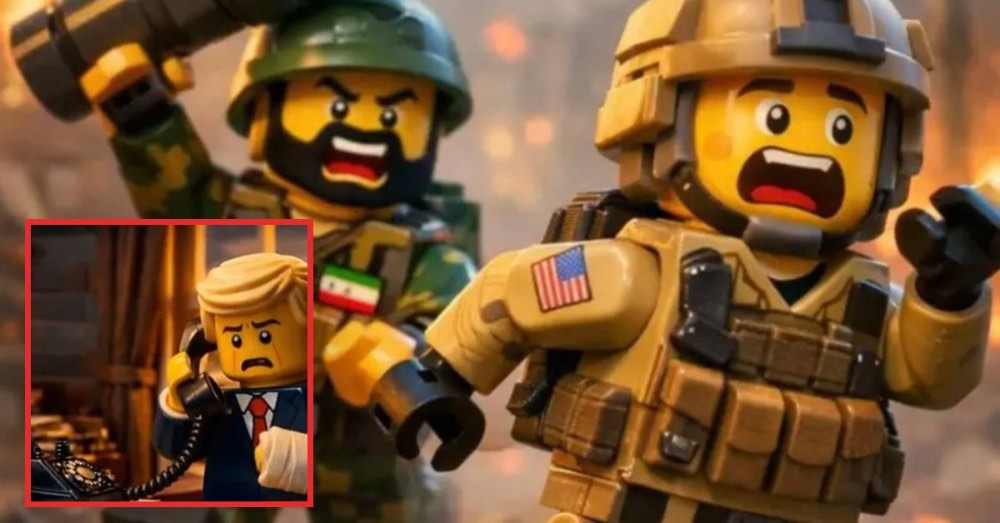 IA y Lego: la nueva propaganda de Irán