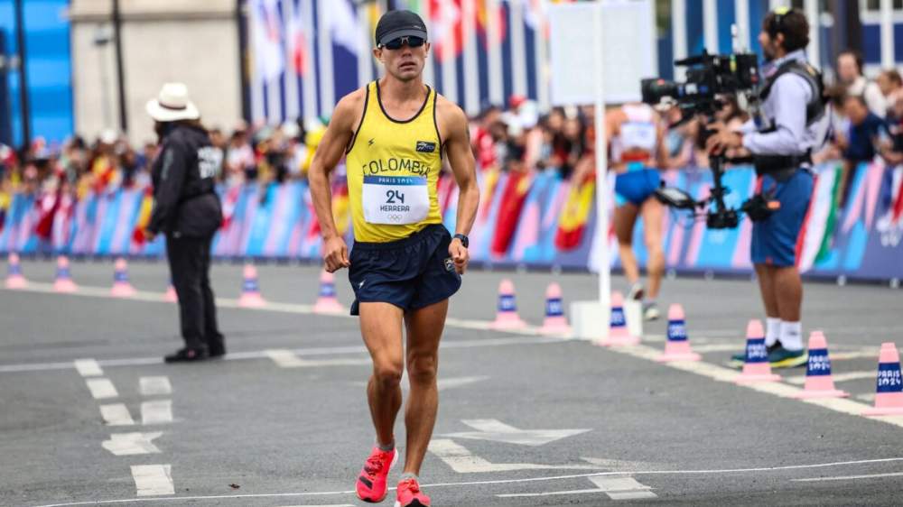 César Herrera iguala récord histórico de Colombia en Mundial de Marcha con cuarto lugar en Brasilia