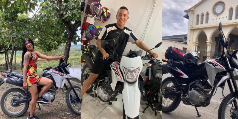Le hurtan motocicleta al influencer “La Casilda” en la vía Neiva–Campoalegre