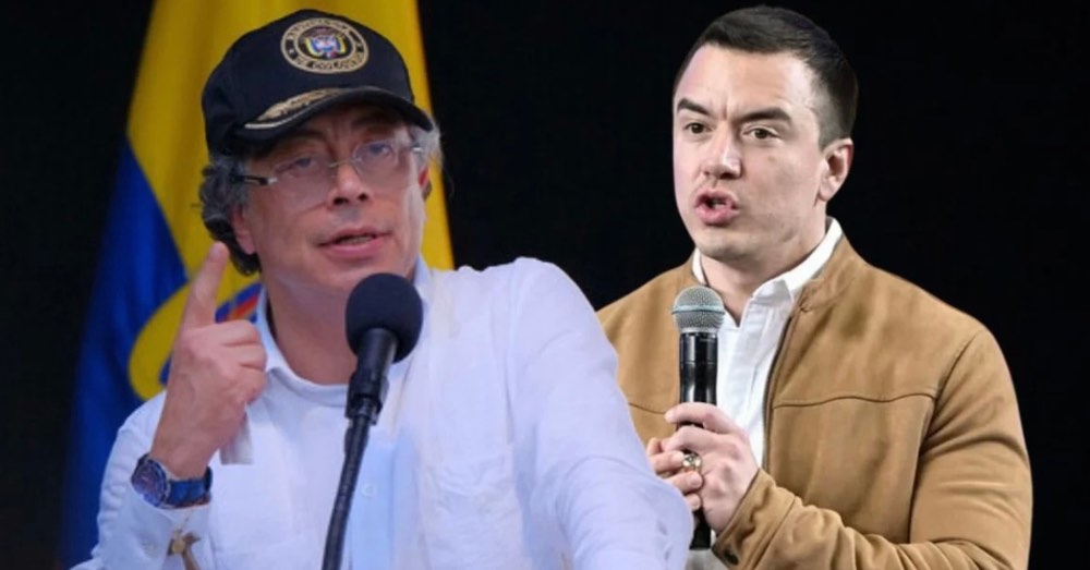 Petro anuncia demanda penal contra Noboa por calumnias tras acusaciones de vínculos con alias Fito