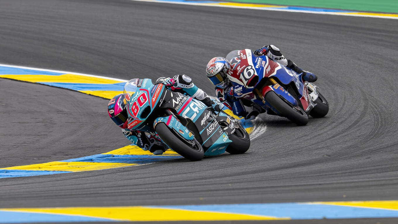 David Alonso brilla en Le Mans con un valioso quinto lugar en el GP de Francia