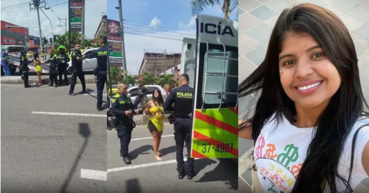 Retienen a ‘Valentina Mor’ en Medellín en medio de operativo policial
