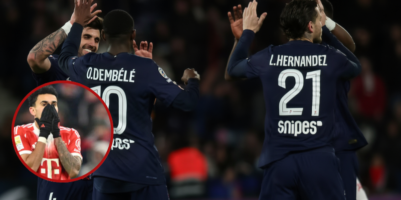Luis Díaz y el Bayern Múnich se despiden de la Champions tras empatar con el PSG