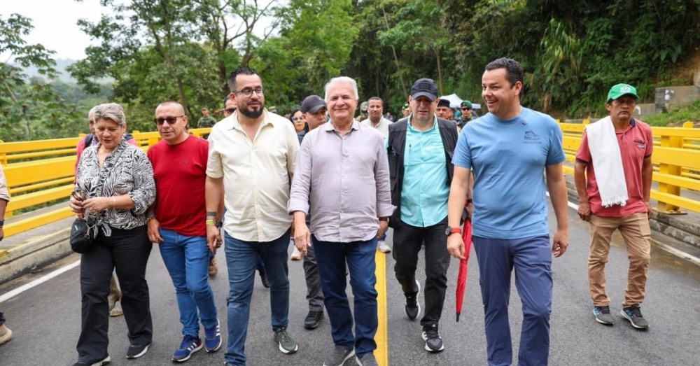 Huila pone en servicio obras clave en la vía Garzón – Zuluaga – Gigante