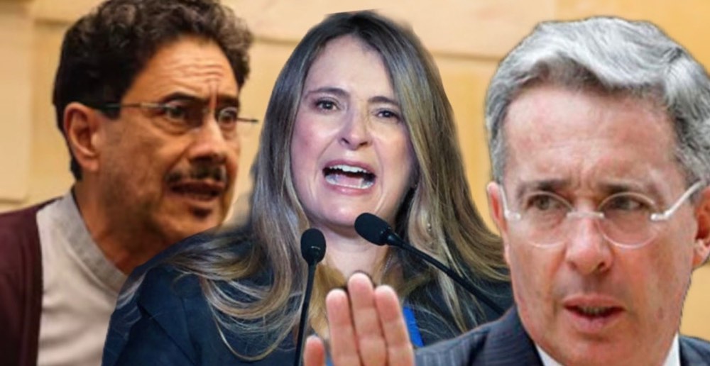 Cepeda acusa a Valencia por reforma pensional; la senadora y Uribe responden