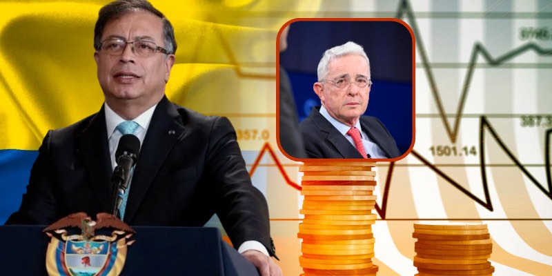 “Su bancada puso en peligro la economía nacional”: presidente Petro a Uribe