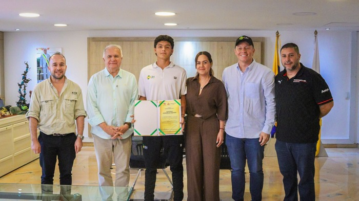 Mathías González: El orgullo huilense que llevará la bandera de Colombia a Wimbledon