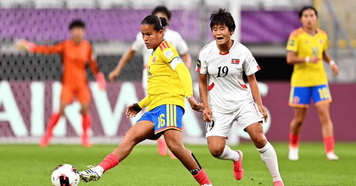 Corea del Norte vence a Colombia y lidera el Grupo E del Mundial Femenino Sub-20 con puntaje perfecto