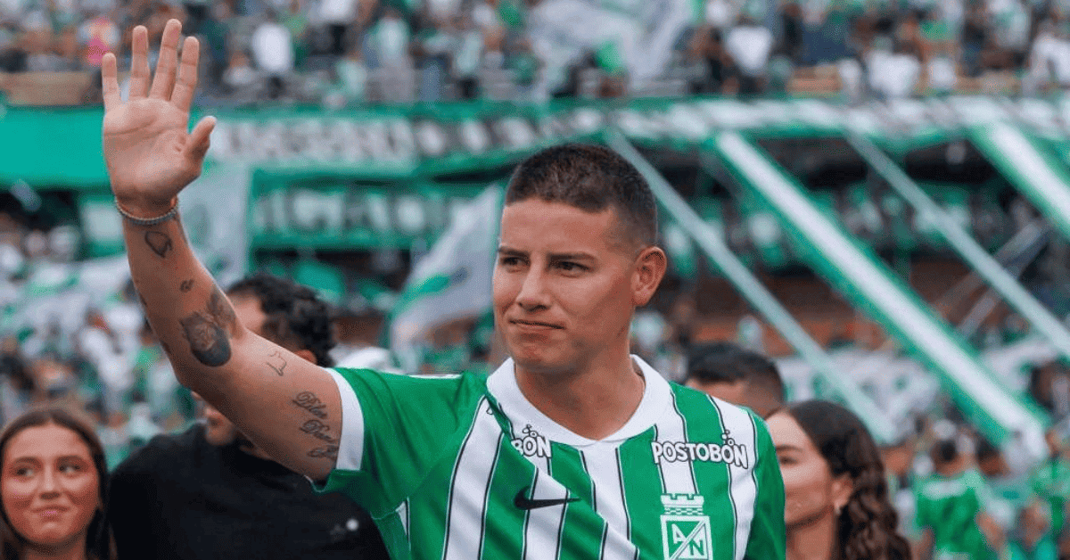 Duelo con tintes de nostalgia en el Atanasio: James Rodríguez enfrenta a sus raíces ante el Deportes Tolima