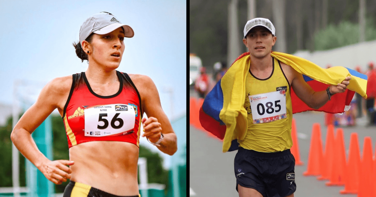 Colombia brilla en la marcha mundial Laura Chalarca y César Herrera protagonistas en Cantones