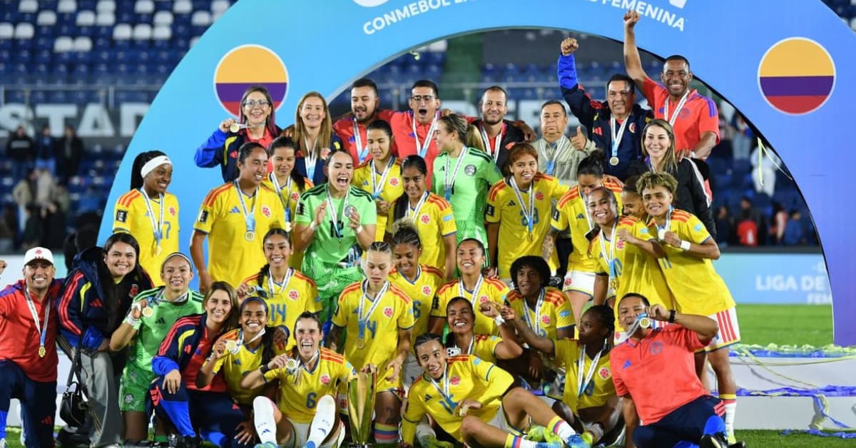 La Selección Colombia Femenina se corona campeona invicta de la Liga de Naciones Conmebol