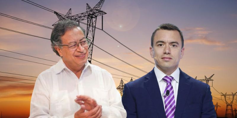 Gobierno Petro restablece la venta de energía eléctrica a Ecuador