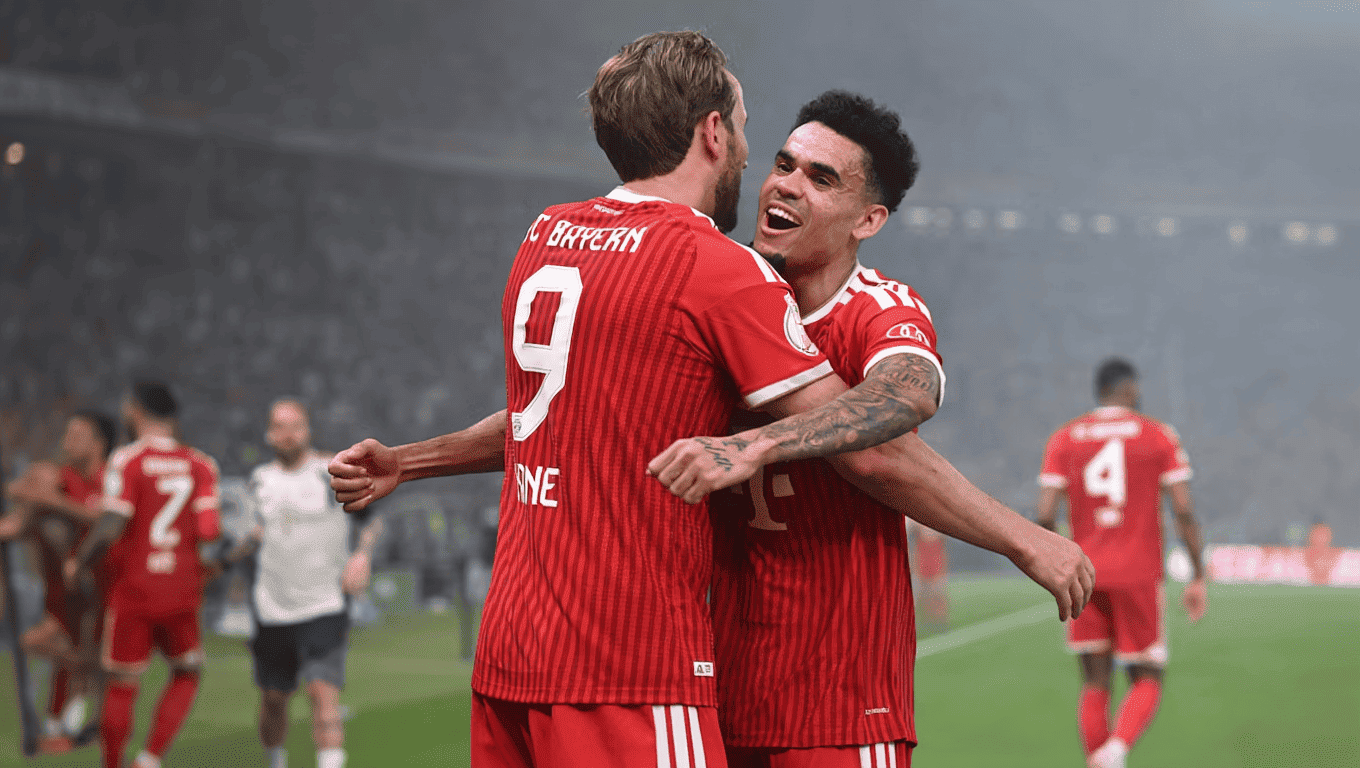 Luis Díaz levanta la Copa de Alemania y completa el triplete con el Bayern Múnich