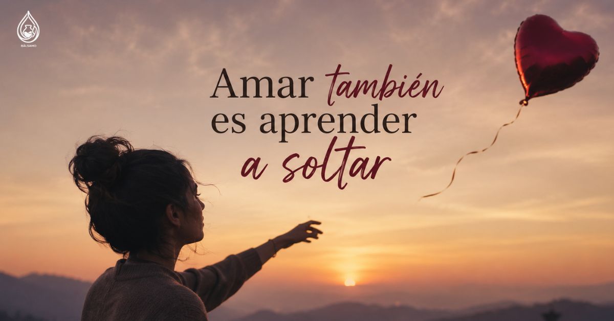 Amar también es aprender a soltar