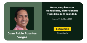 Petro, equivocado, obnubilado, distorsionado y perdido de la realidad
