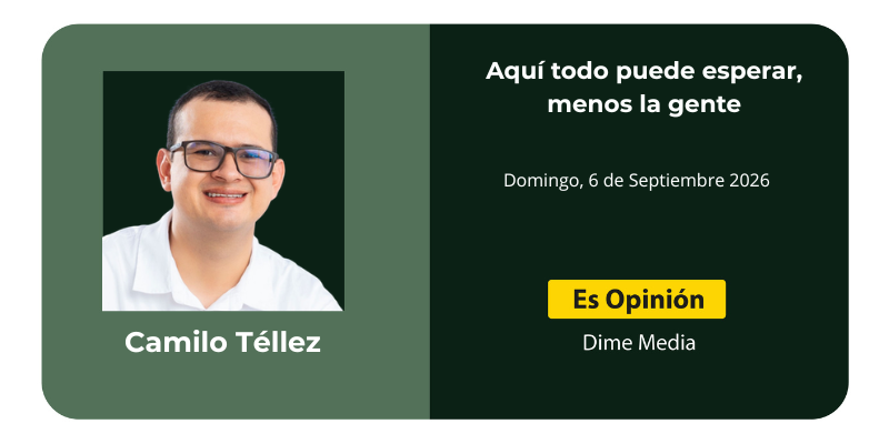 Aquí todo puede esperar, menos la gente