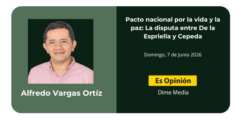 Pacto nacional por la vida y la paz: La disputa entre De la Espriella y Cepeda