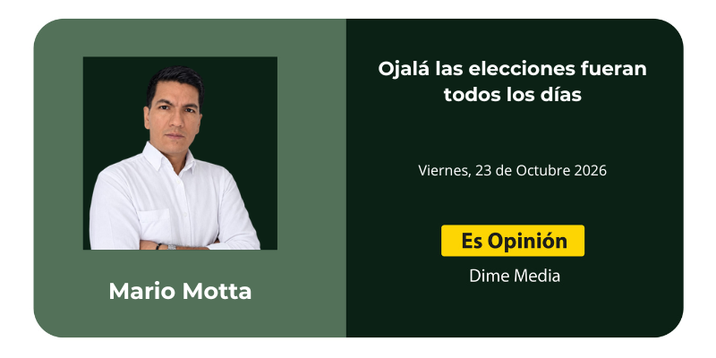 Ojalá las elecciones fueran todos los días