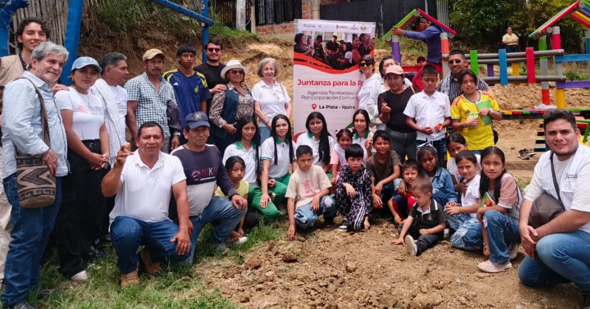 “Parque de la Vida”: una acción restaurativa que fortalece la convivencia y la construcción de paz en Monserrate, La Plata – Huila