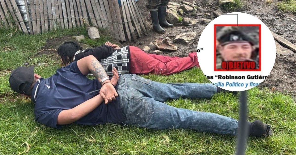 Cae en el Huila alias 'Robinson Gutiérrez', señalado de participar en el crimen de Miguel Uribe