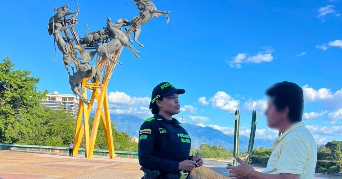 Policía promueve el cuidado del río Magdalena con campañas de sensibilización